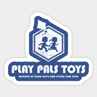 Play Pals Toys (aged look) Sticker